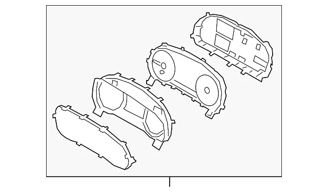 Instrument Cluster - Kia (94011-J6010)