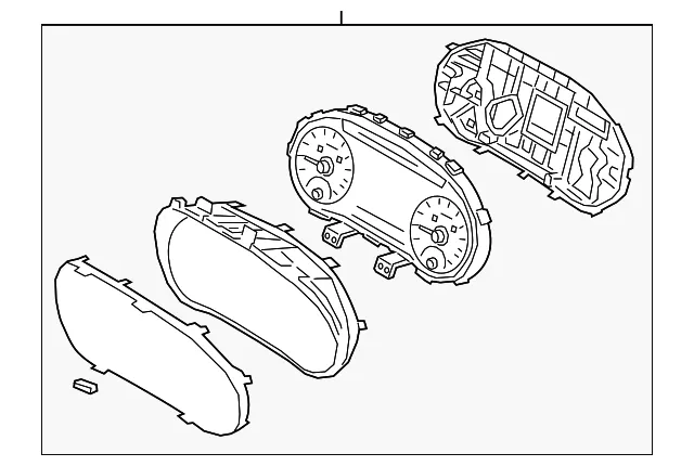 Cluster Assembly - Kia (94011-K0860)