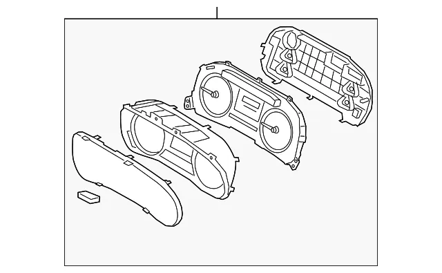 Cluster Assembly - Kia (94011-M7420)
