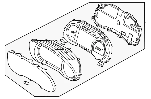 Instrument Cluster - Kia (94011-Q4020)