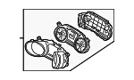 Cluster Assembly - Kia (94017-A9110) - view 3