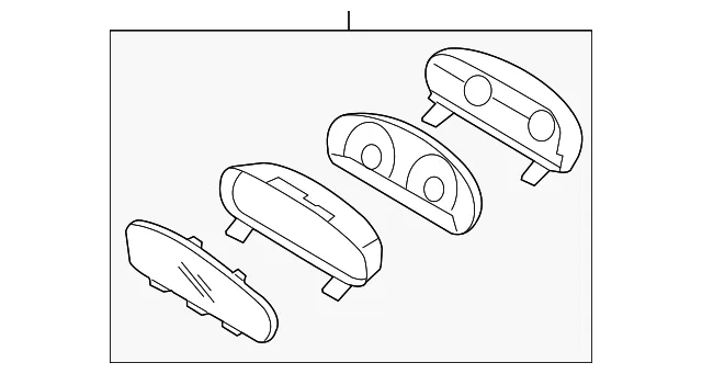Cluster Assembly - Kia (94023-2G681)