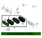 Cluster Assembly - Kia (94032-1W014) - view 4
