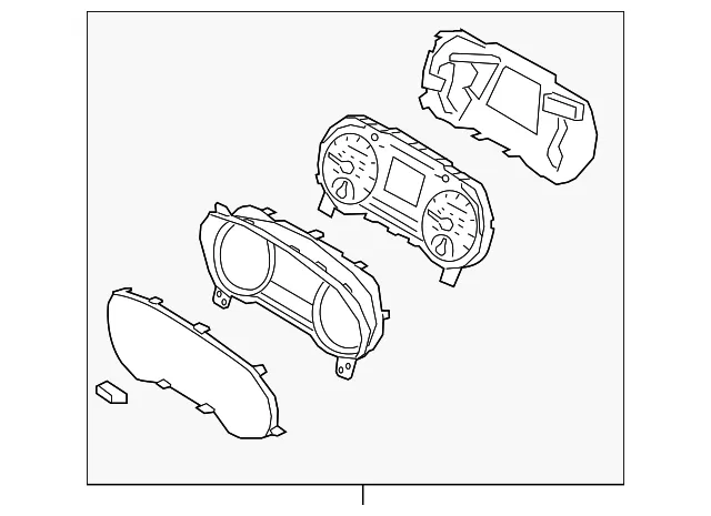 Instrument Cluster - Kia (94051-D9101)