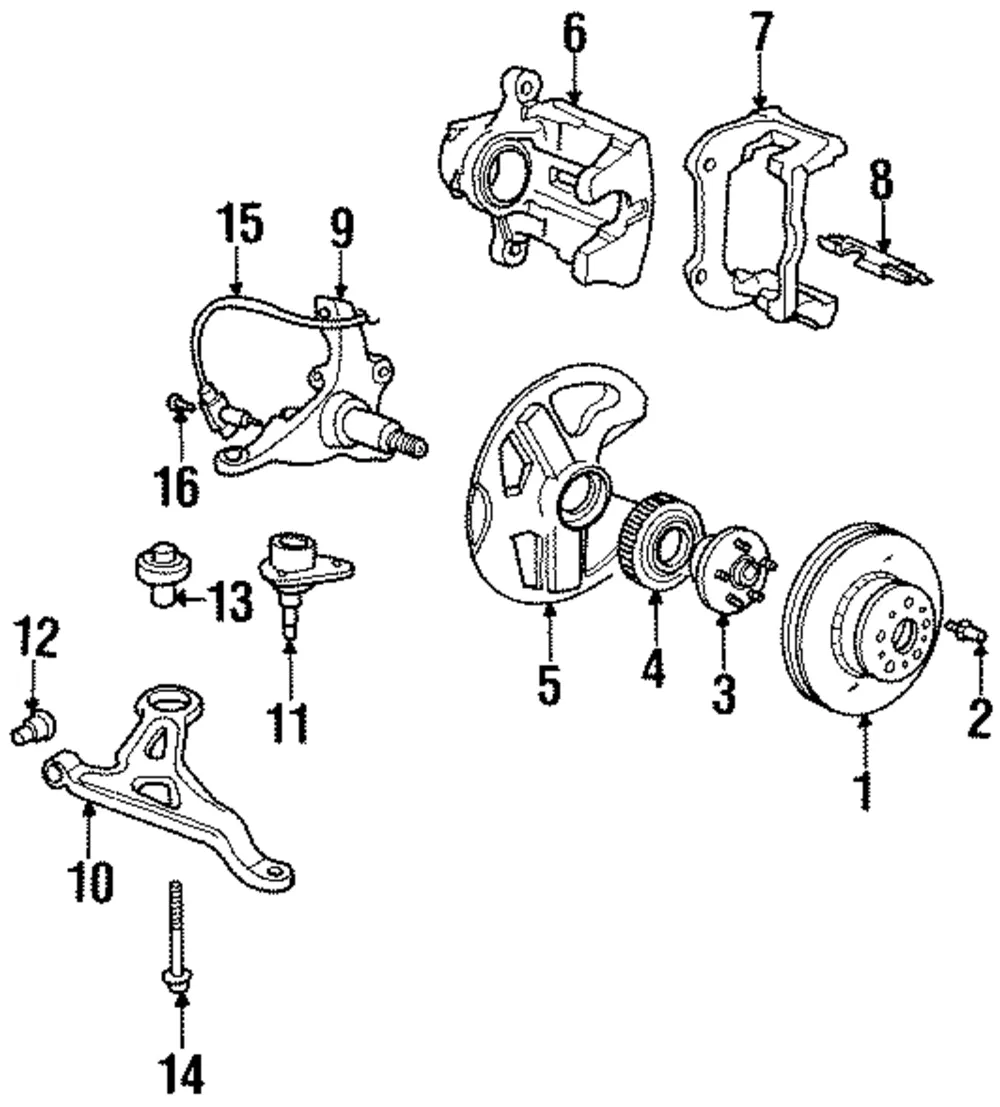 ABS Sensor Screw - Volvo (942000)