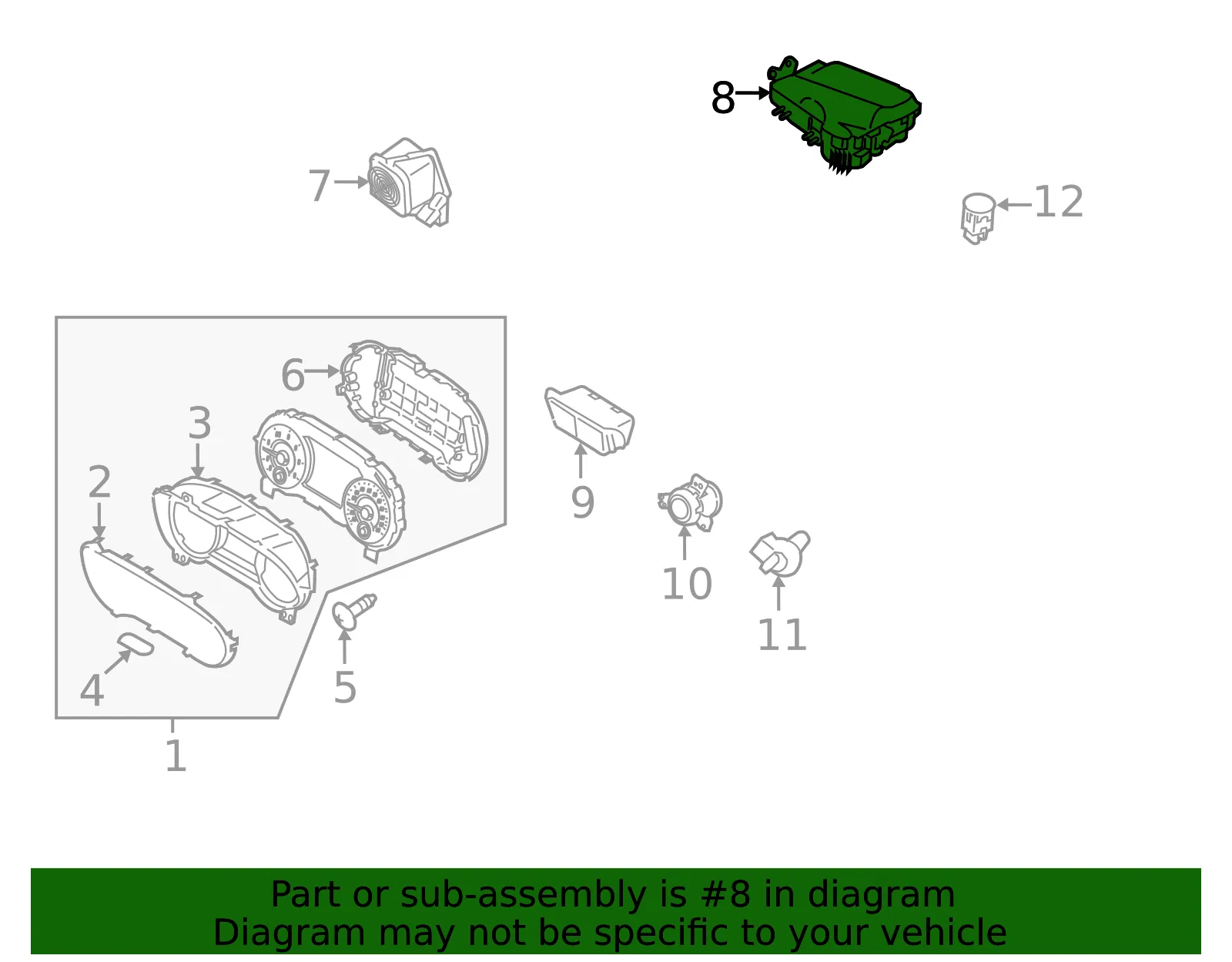 Head-Up Display - Kia (94310-J5400) - view 2