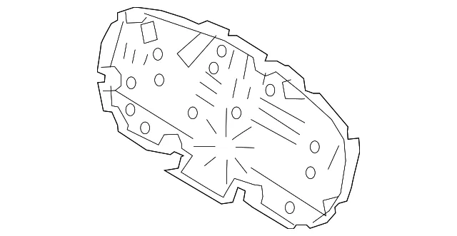 Cluster Cover - Kia (94365-C6000)