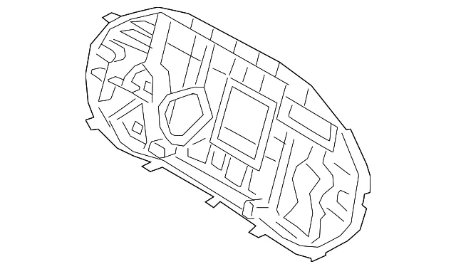 Instrument Cluster Housing - Kia (94365-K0000)