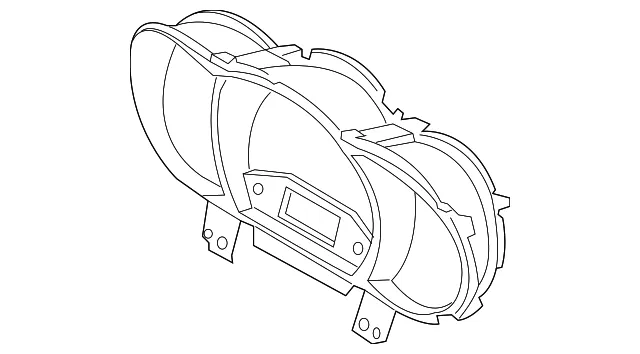 Cluster Housing - Kia (94370-1W000)