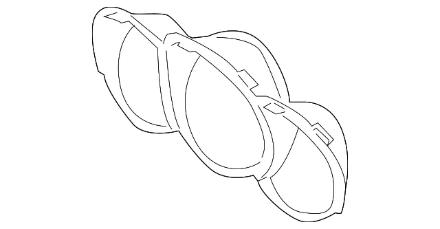 Cluster Bezel - Kia (94370-2K100)