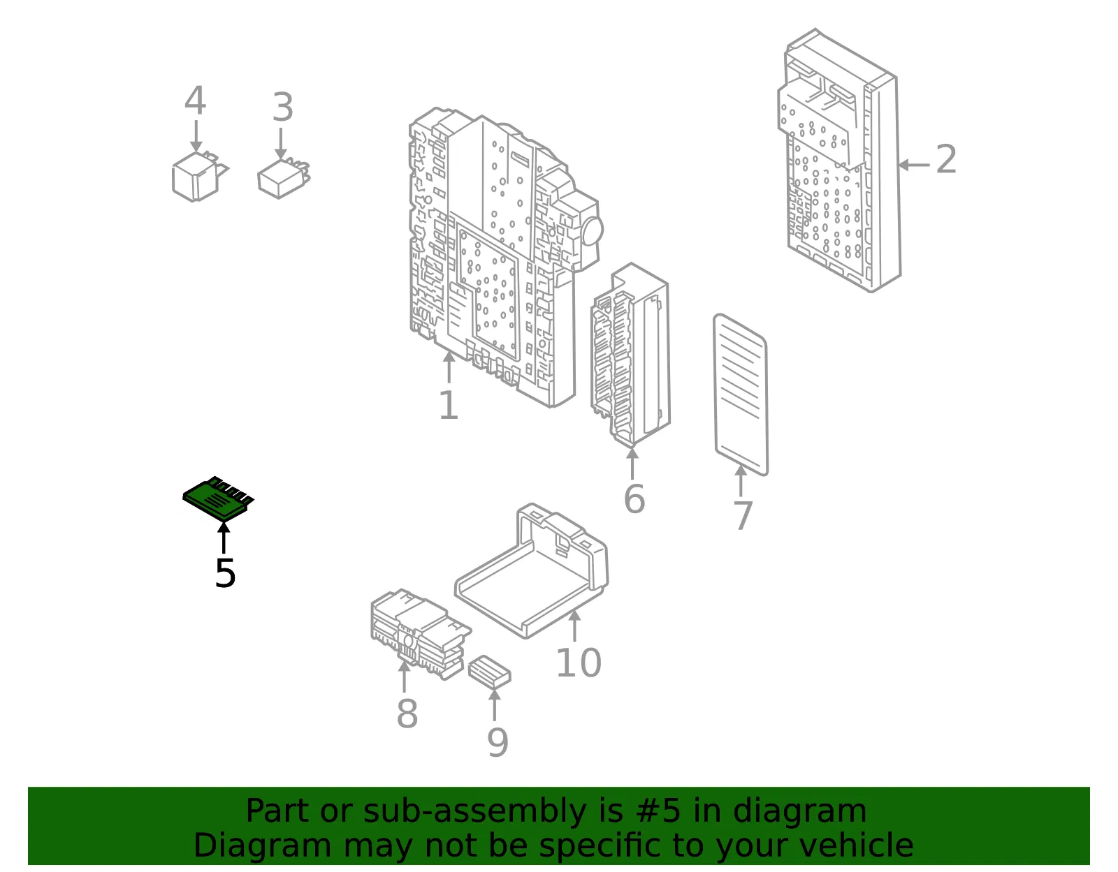 Fuel Pump Driver Module - Volvo (9442190) - view 3