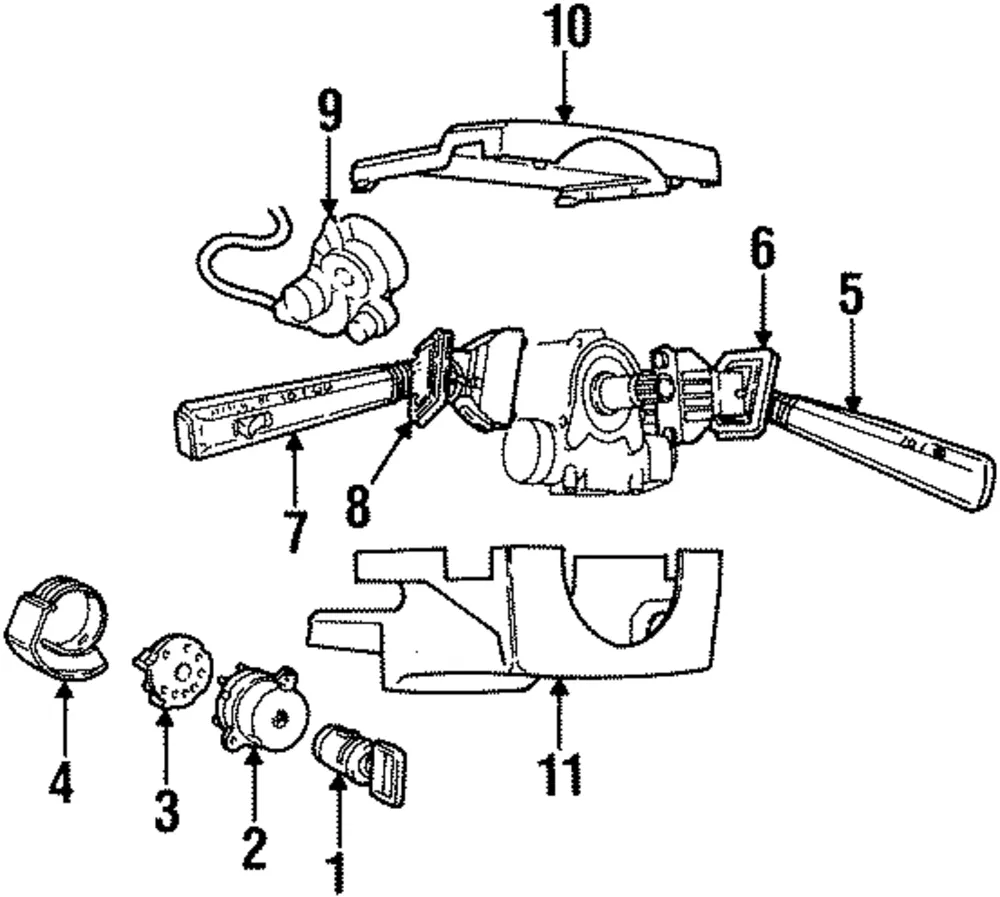 Ignition Switch - Volvo (9447803) - view 2