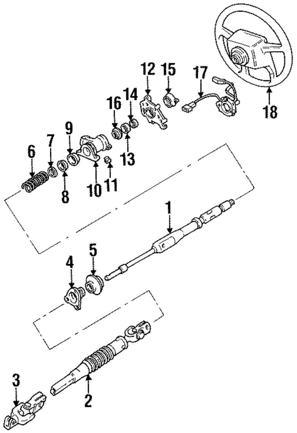 Signal Switch Snap Ring - Volvo (945495)