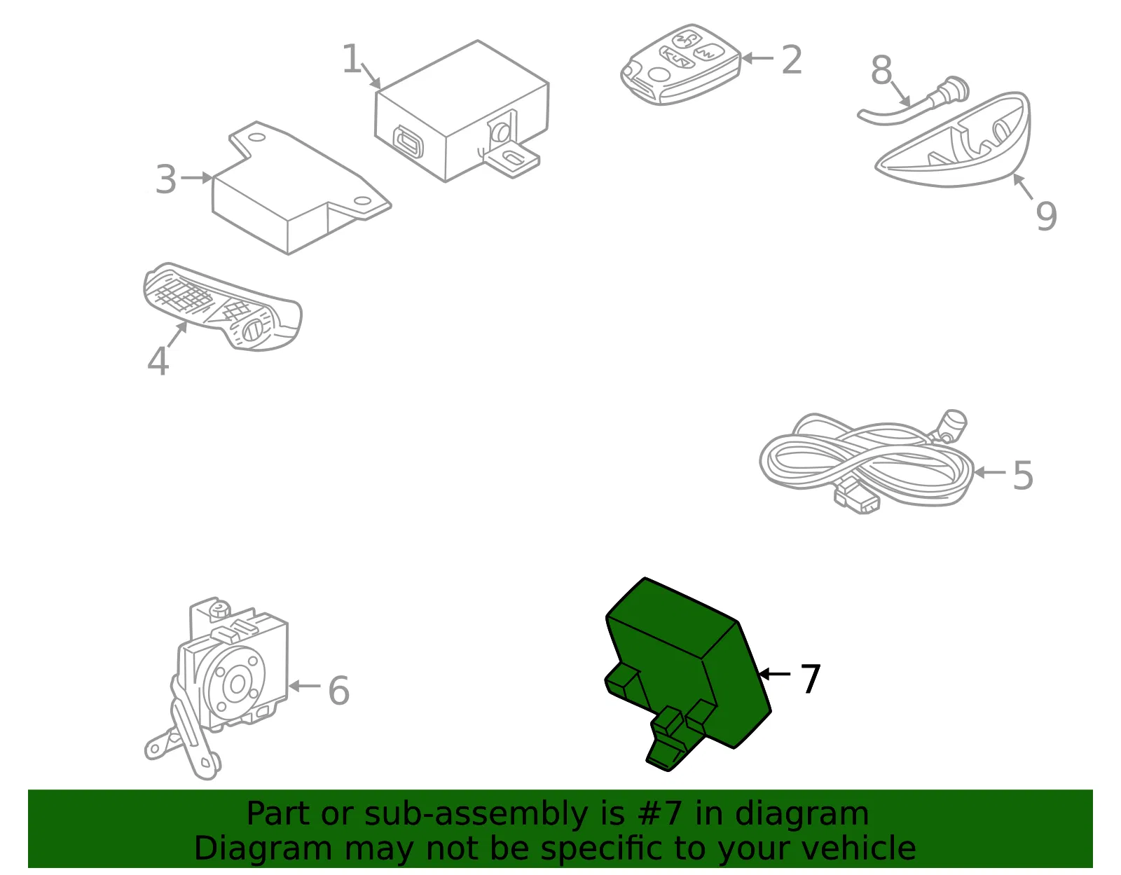 Level Sensor - Volvo (9472106) - view 2