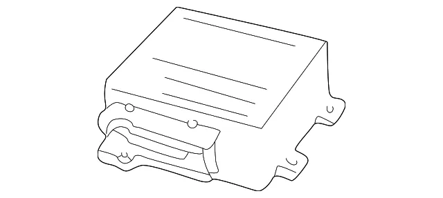 Air Bag Control Module - Volvo (9472727)