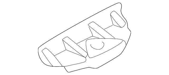 Battery Hold Down - Volvo (9474503) - view 2