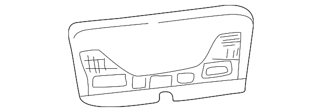 Map Lamp Assembly - Volvo (9483147) - view 2