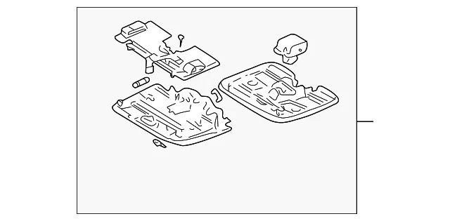 Map Lamp Assembly - Volvo (9483960)