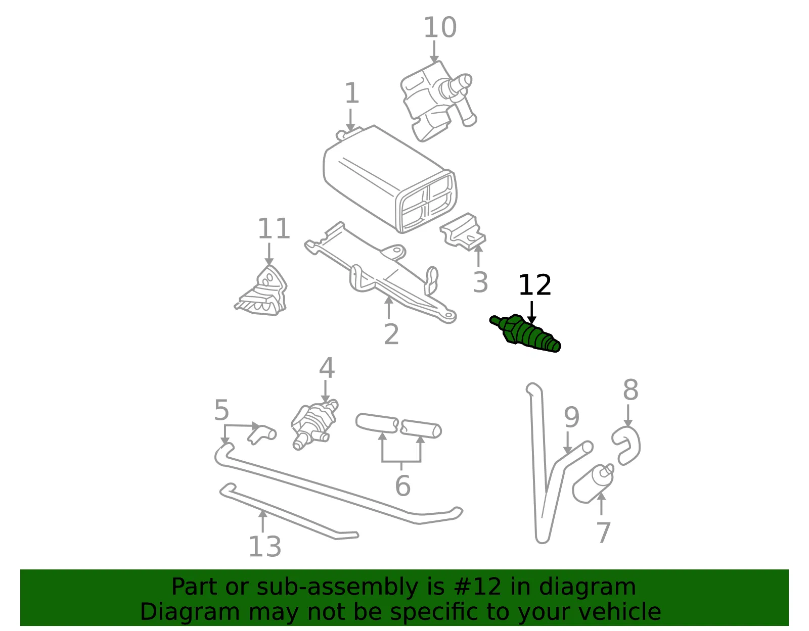 Oxygen Sensor - Volvo (9487147) - view 3