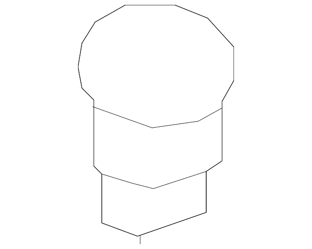 Light Sensor Blank Cover - Kia (95100-3K600)