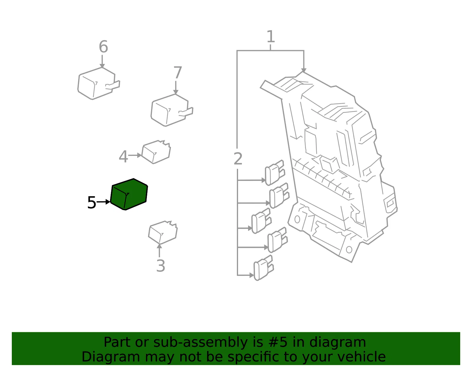 Relay - Kia (95230-3A400) - view 2