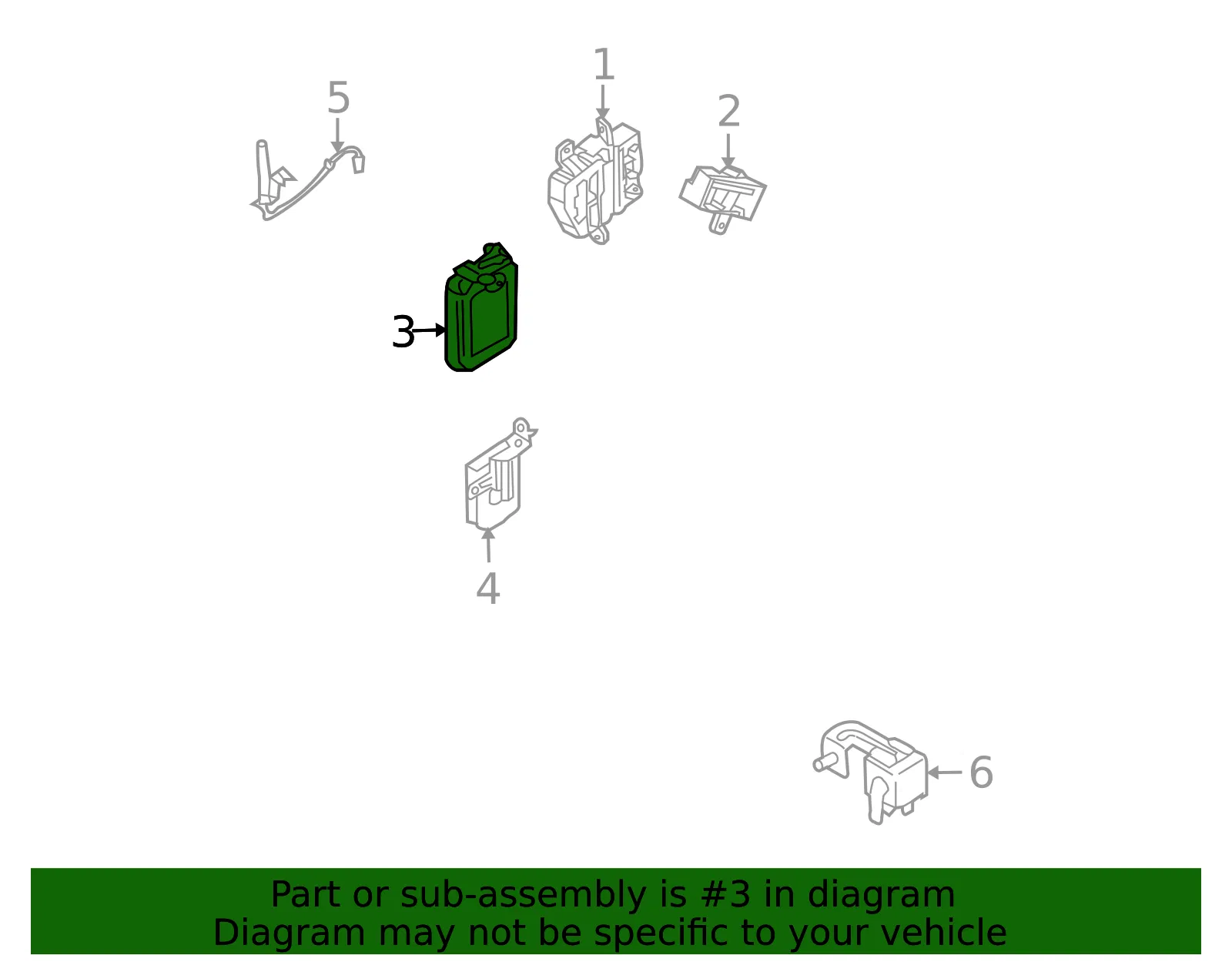 Control Module - Kia (95400-1D200) - view 2