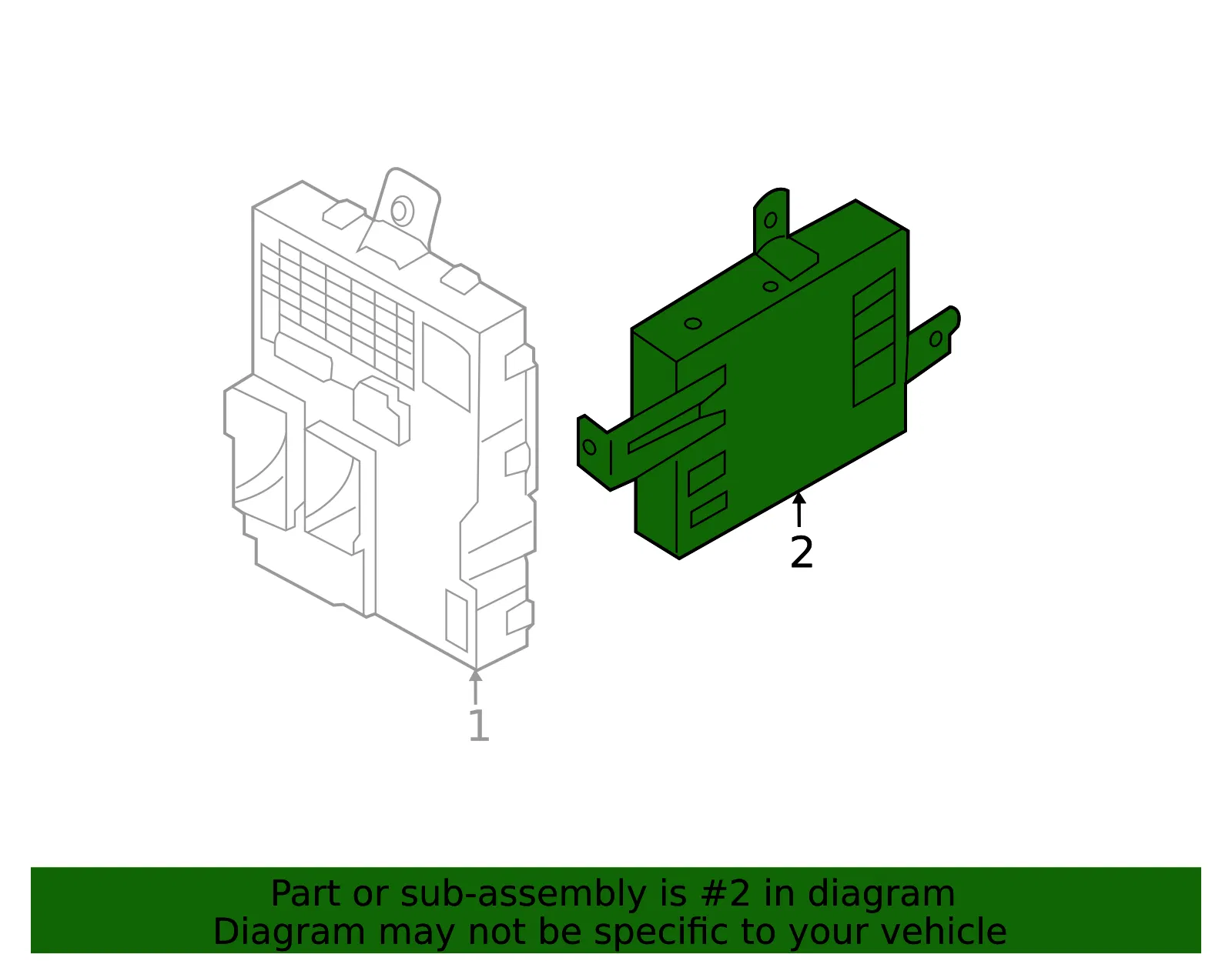 Body Control Module - Kia (95400-2T910) - view 2