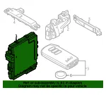 Body Control Module - Kia (95400-AT510) - view 4
