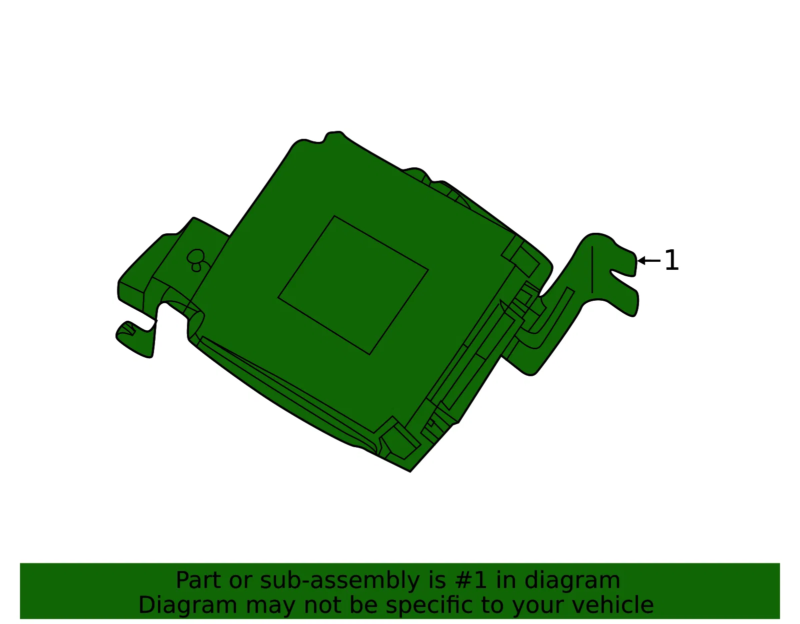 Body Control Module - Kia (95400-C6000) - view 2