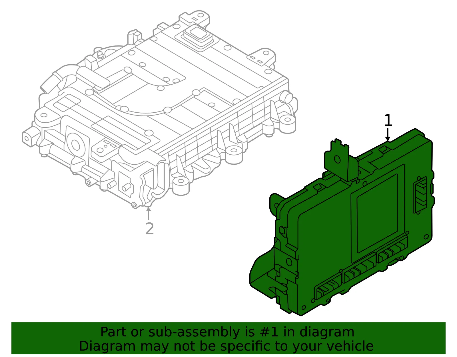 Module - Kia (95400-Q4410) - view 2