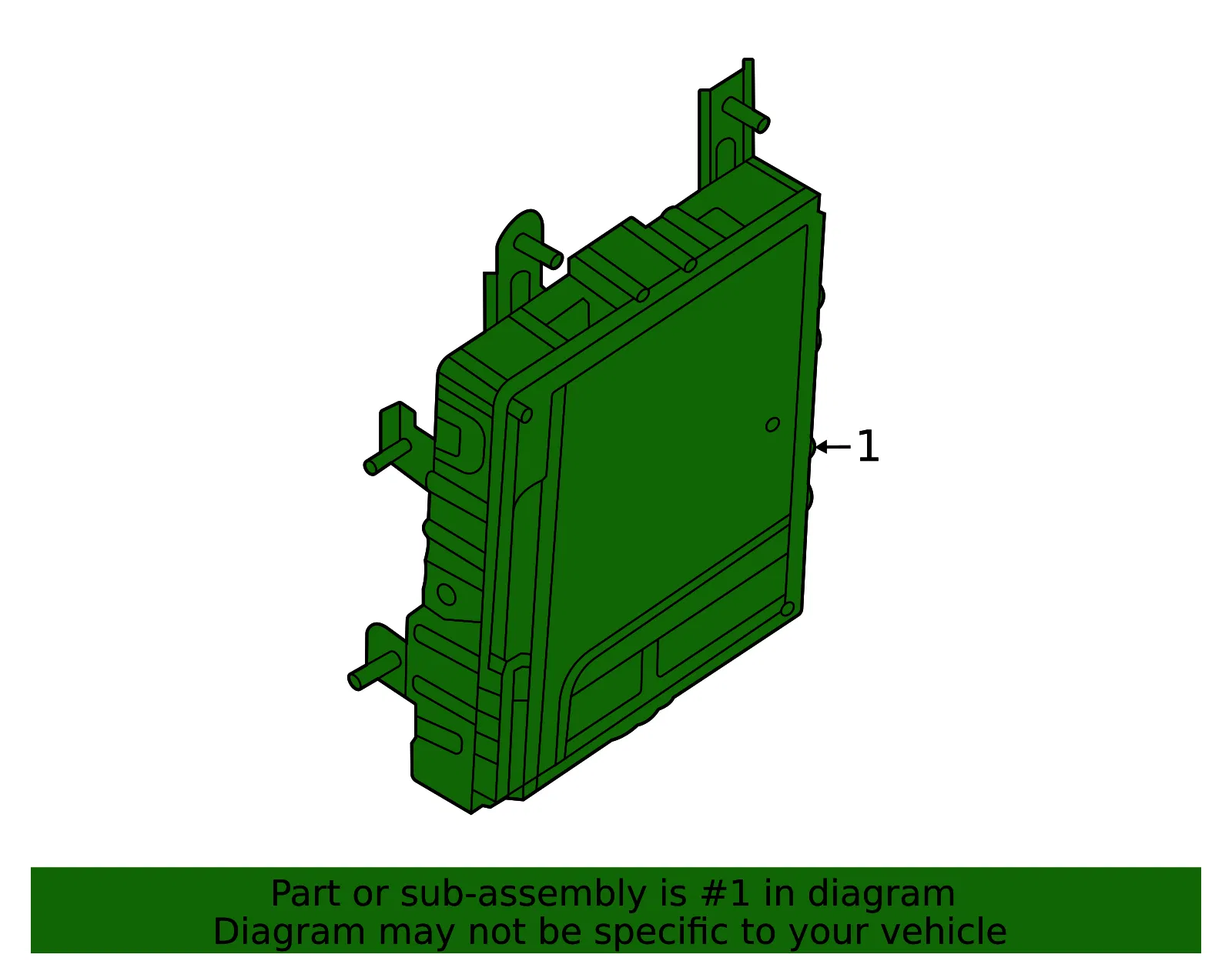 Body Control Module - Kia (95400-R0EM0) - view 2