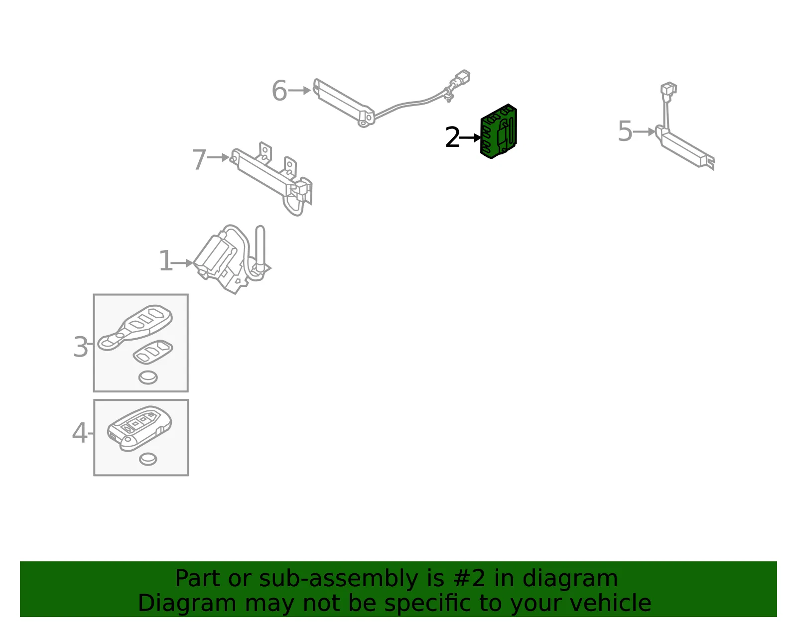 Control Module - Kia (95410-1M230) - view 2