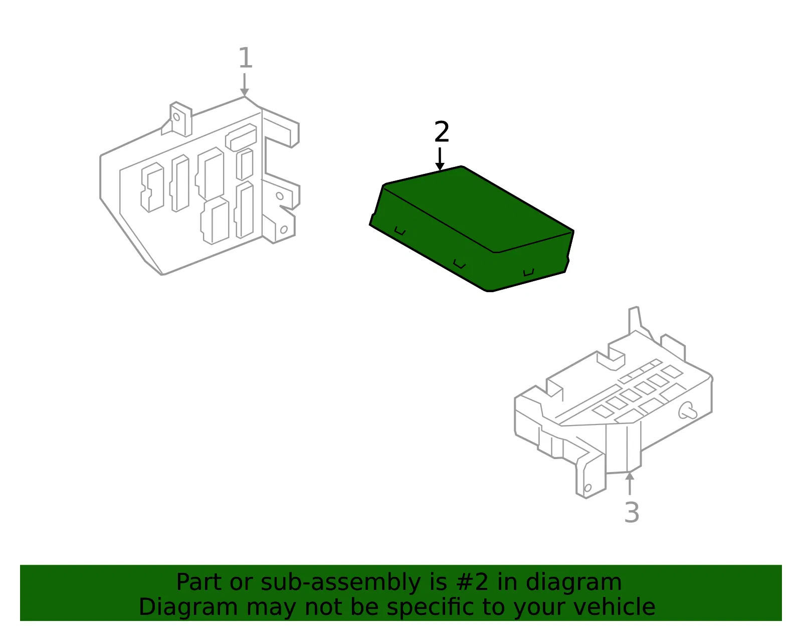 Control Module - Kia (95410-2K580) - view 2