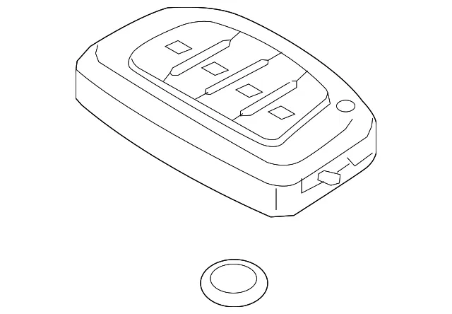 Keyless Entry Transmitter - Kia (95440-CV030)