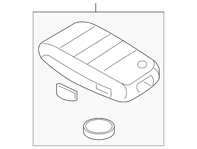 Keyless Entry Transmitter - Kia (95440-H9100)