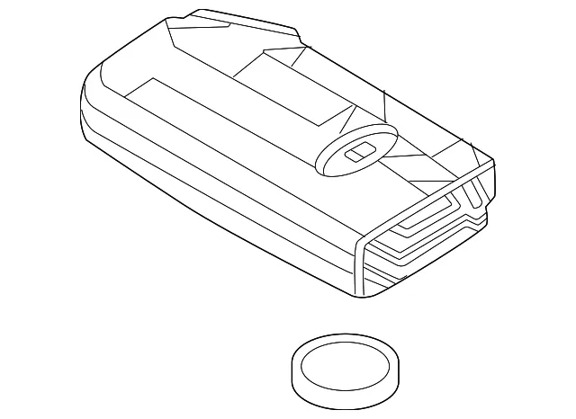 Keyless Entry Transmitter - Kia (95440-P1400)