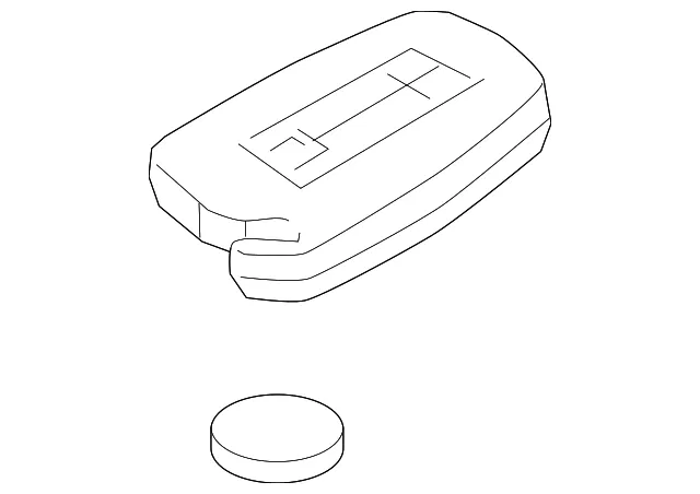 Keyless Entry Transmitter - Kia (95443-3T210)