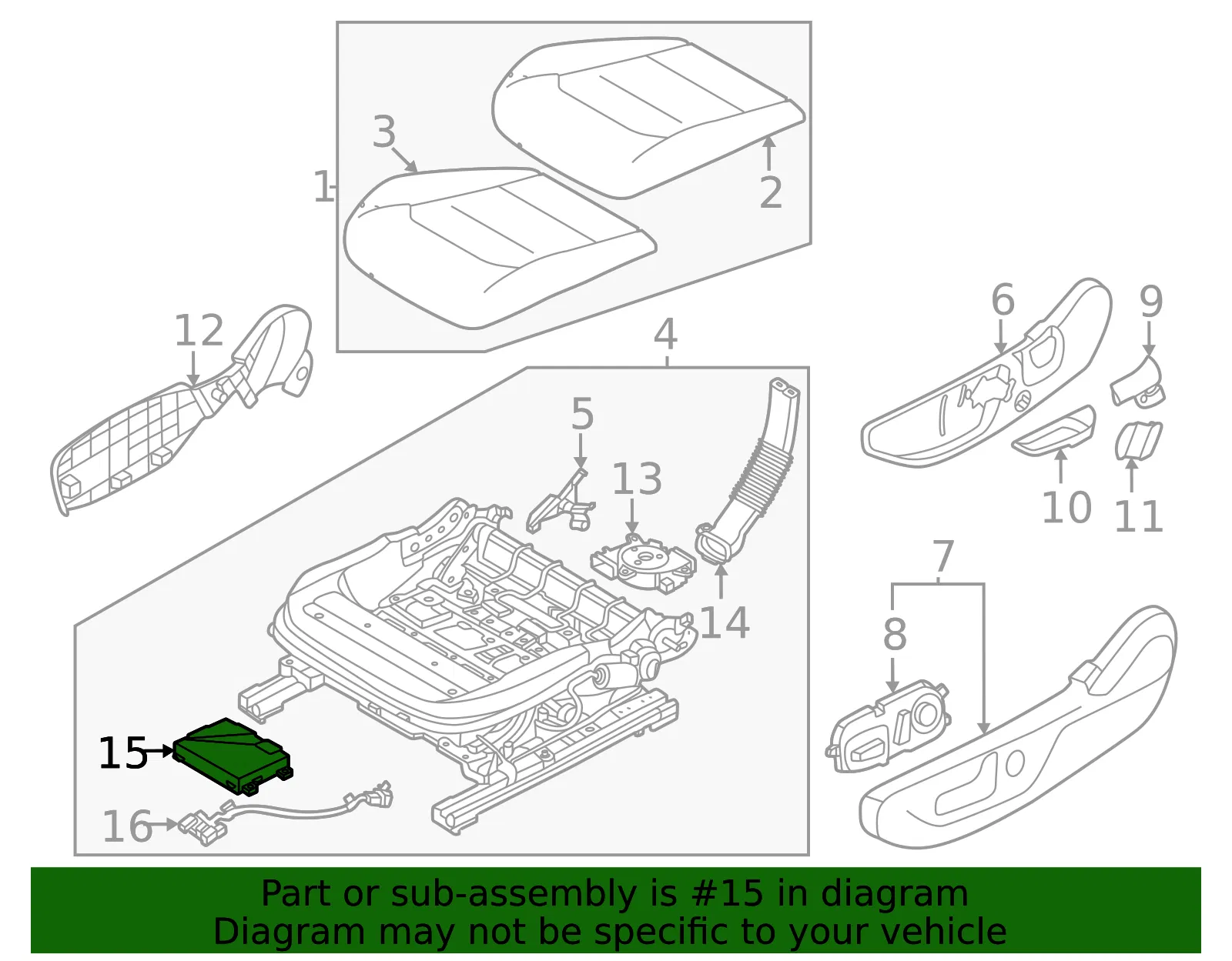 Memory Module - Kia (95450-CV050) - view 2