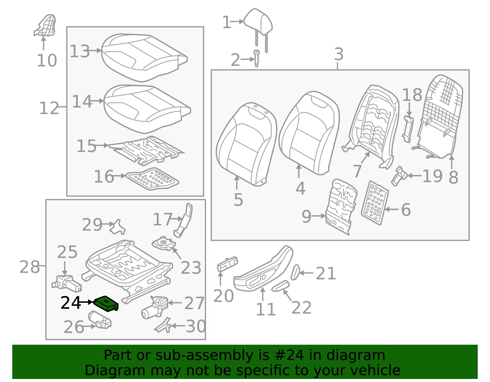 Module - Driver's Side (LH) - Kia (95450-G5000) - view 2