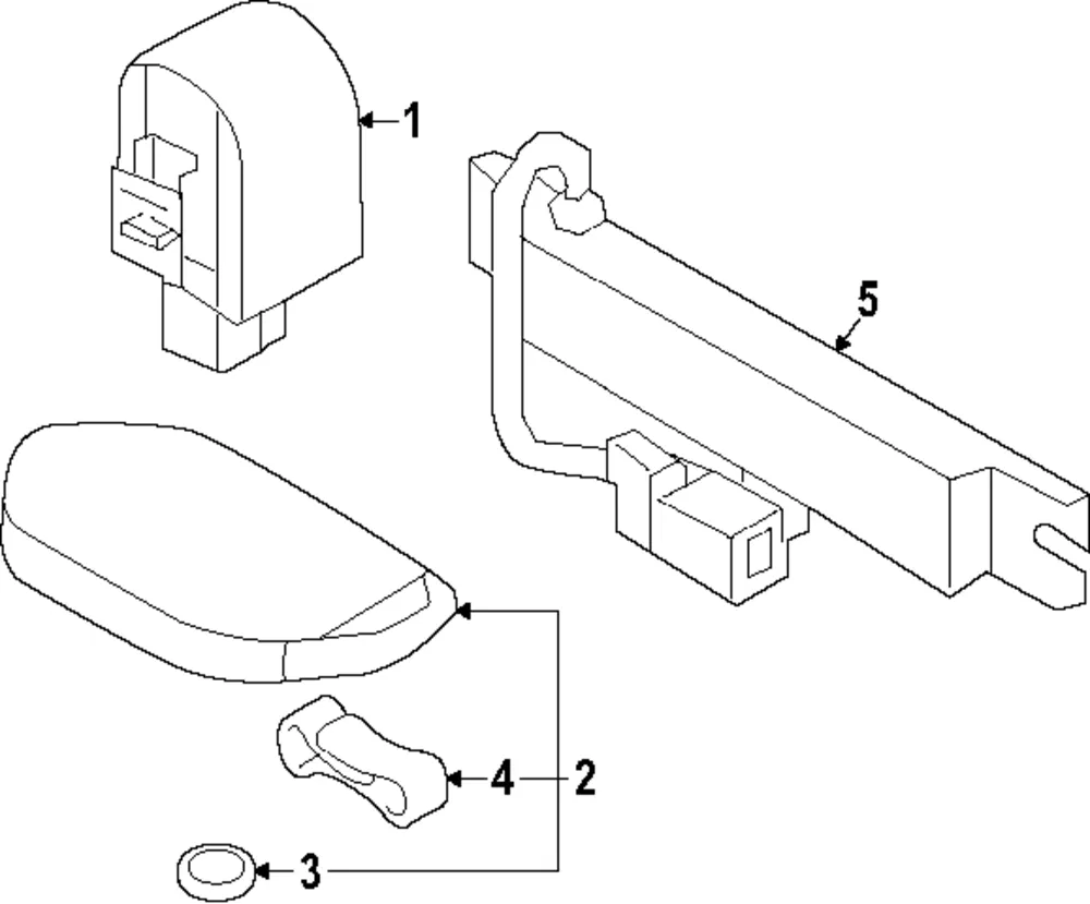 Keyless Entry Antenna - Kia (95460-O6100)