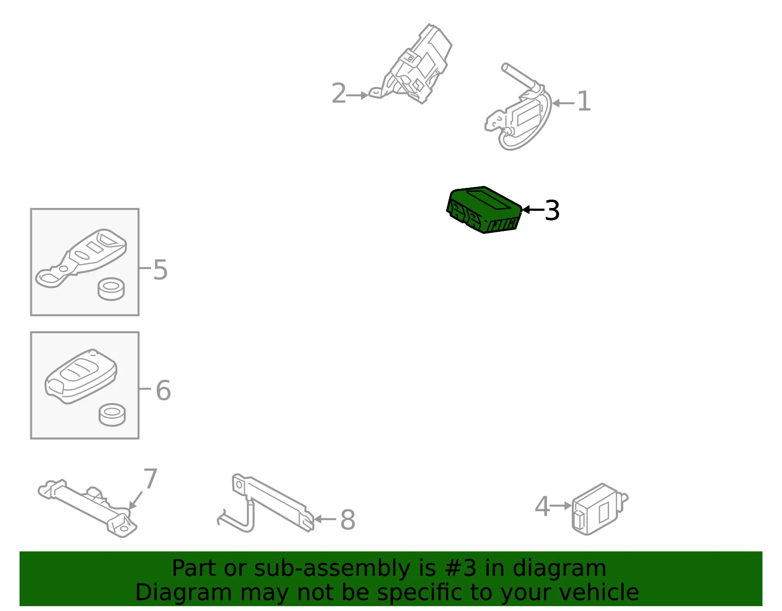 Control Module - Kia (95480-2K100) - view 2