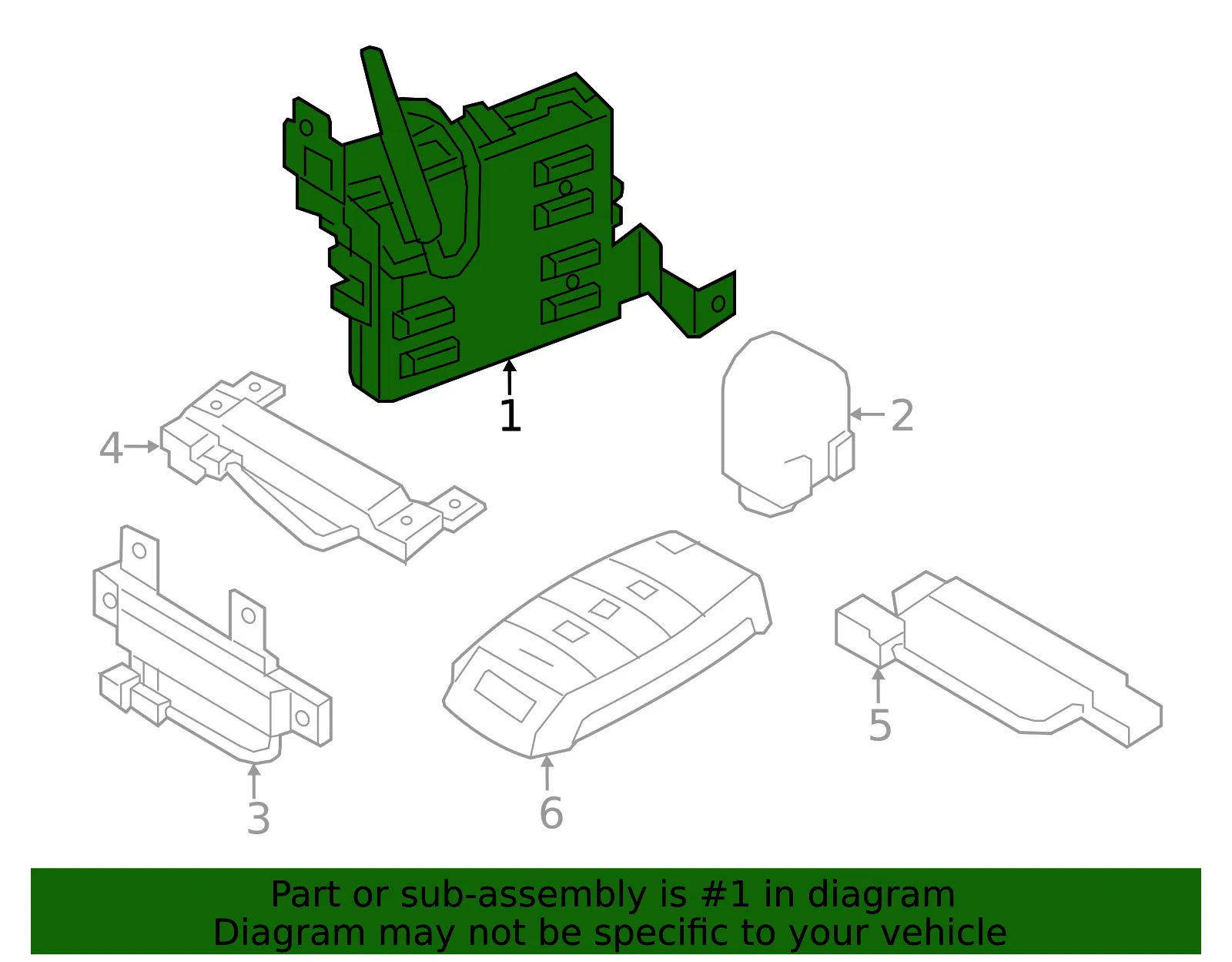 Control Module - Kia (95480-D9640) - view 2