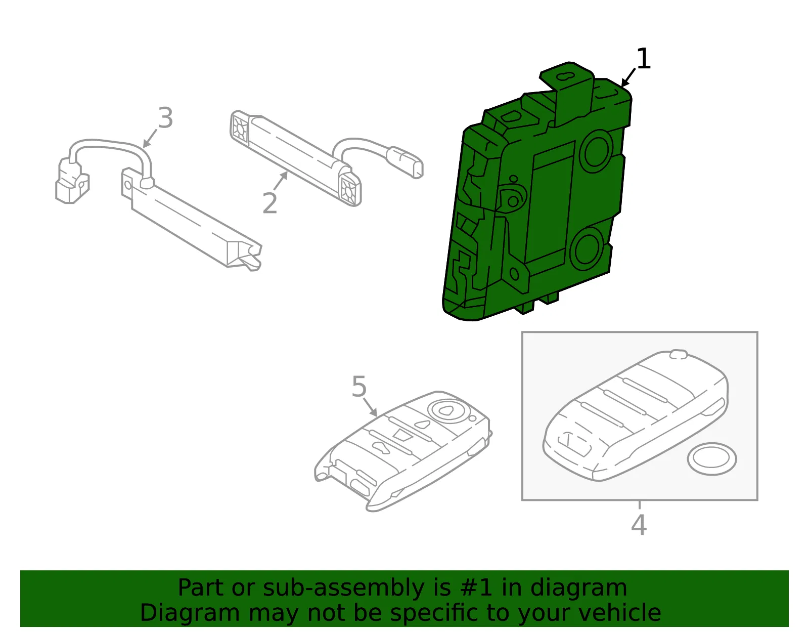 Control Module - Kia (95480-G5010) - view 2
