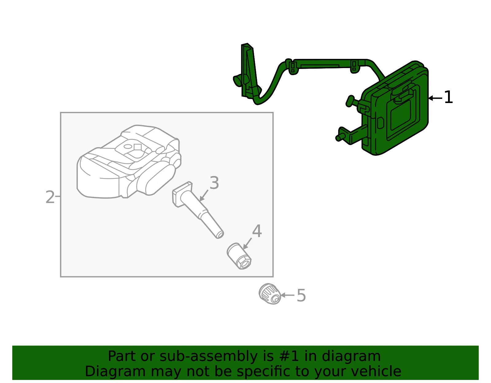 Body Control Module - Kia (954A0-D9BJ0) - view 2