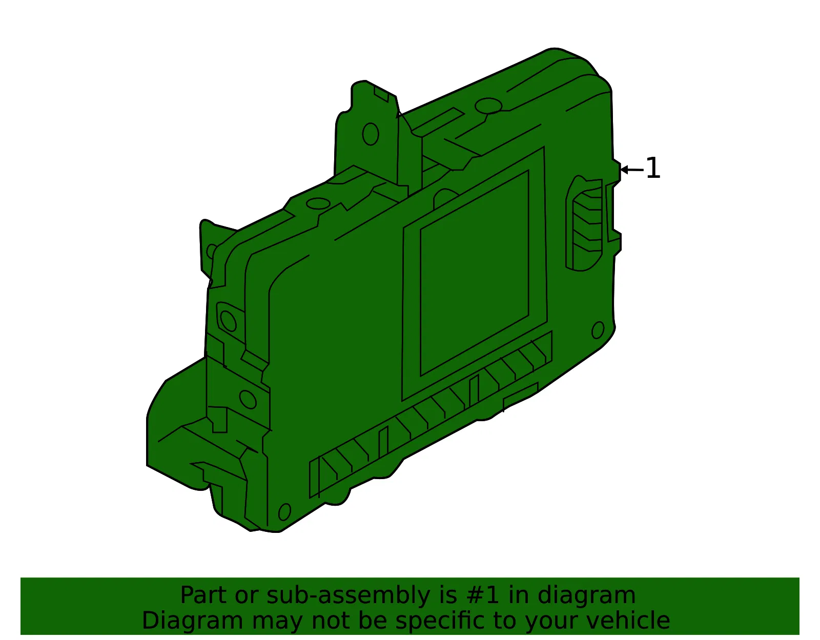 Controller - Kia (954A0-P4CU0) - view 2