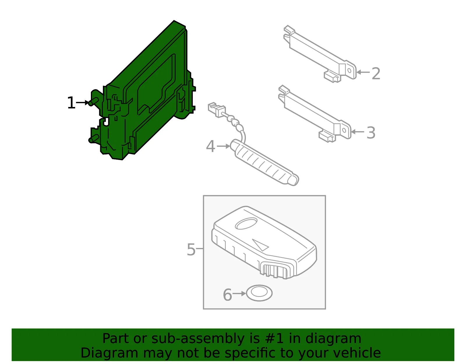 Body Control Module - Kia (954B0-S9140) - view 2