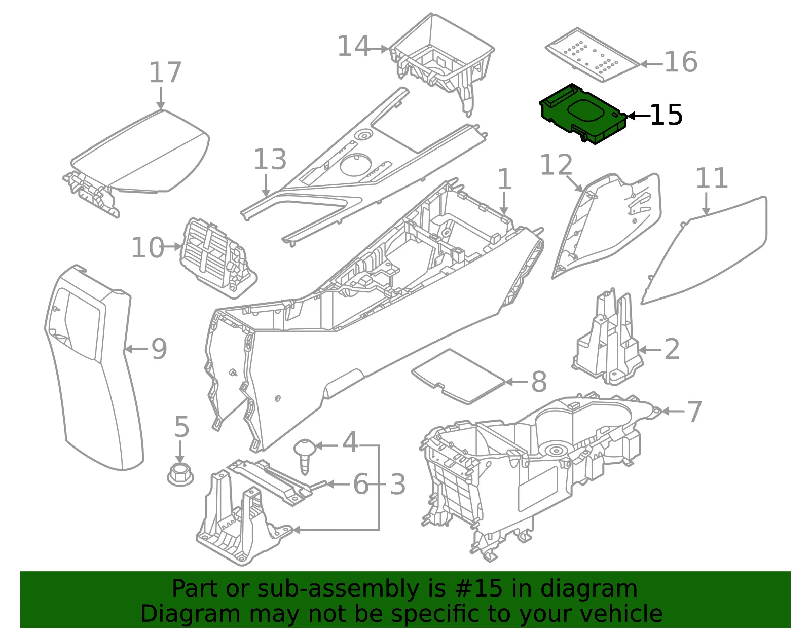 Module - Kia (95560-AO100) - view 2