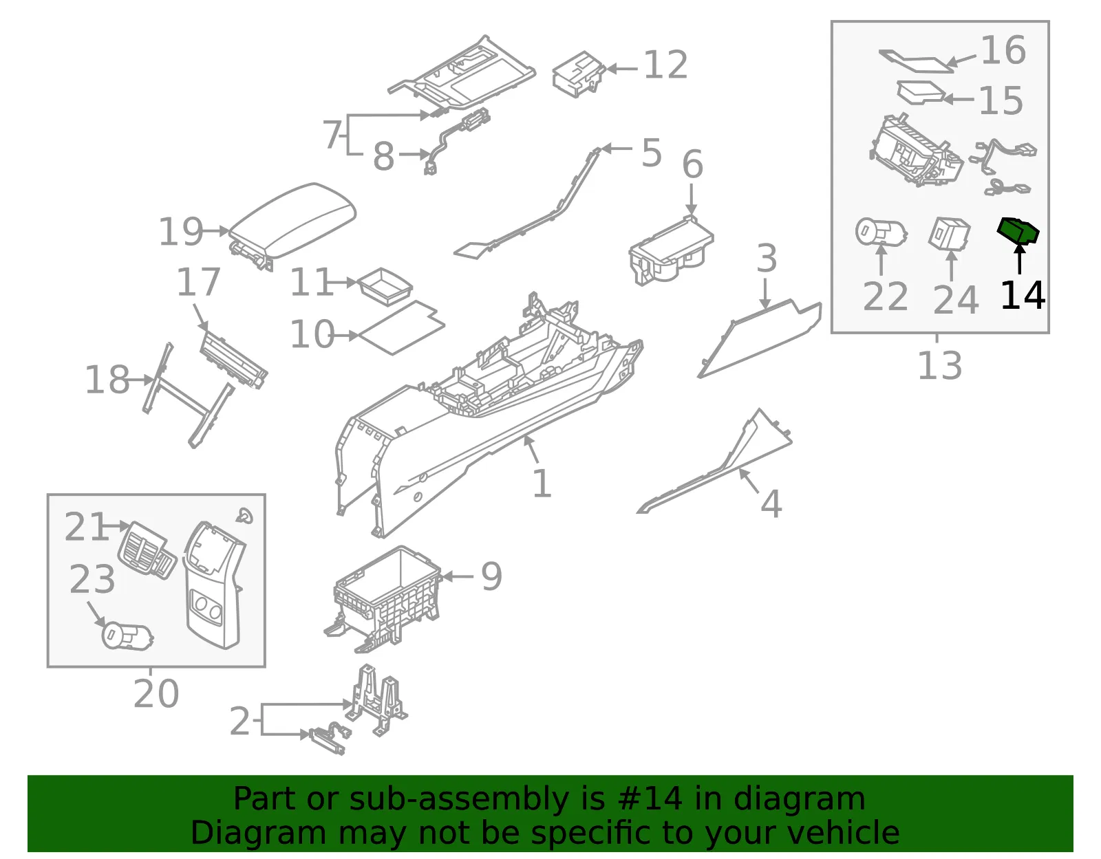 Indicator - Kia (95580-F6500) - view 2