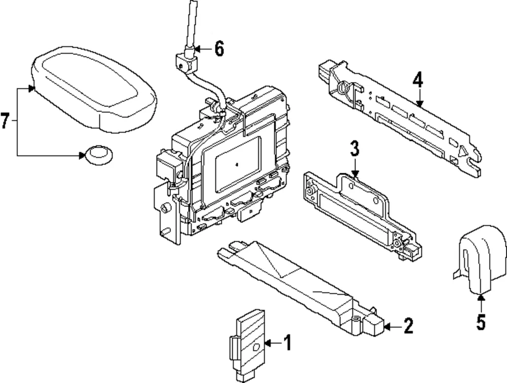Keyless Entry Antenna - Kia (955D0-GG000)