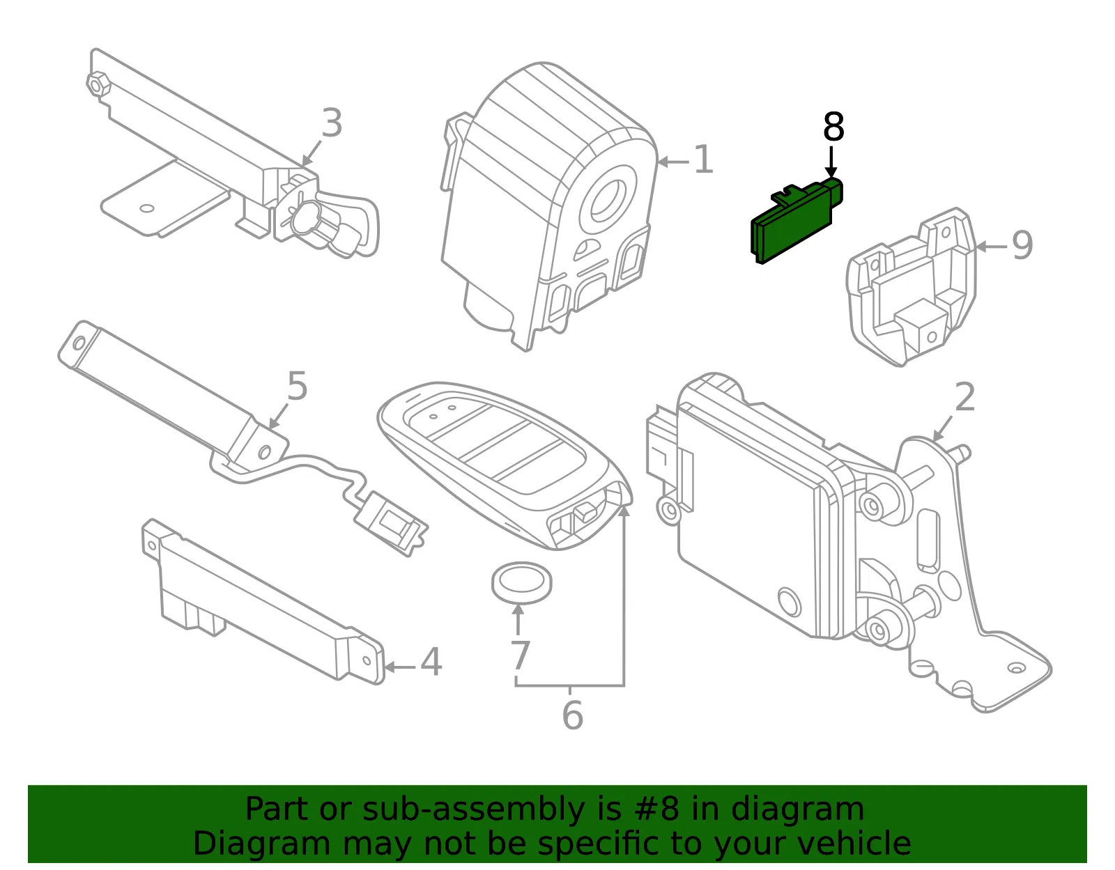 Module - Kia (955D0-L2500) - view 2